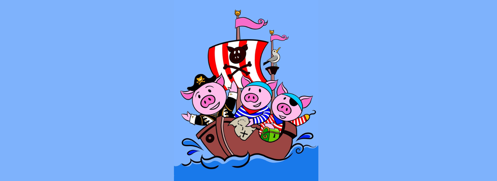 3 Little Pirate Pigs