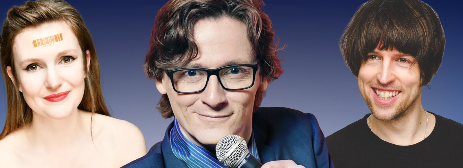 Comedy Special Ed Byrne, Tom Ward and Kate Lucas