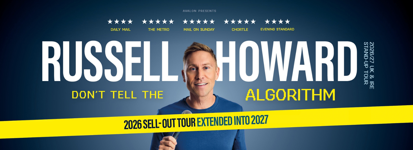 Russell Howard Don't Tell The Algorithm