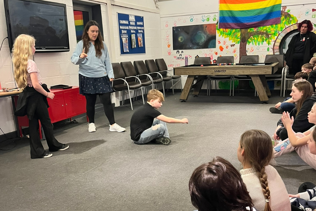 Drama sessions with Ellie Scanlan