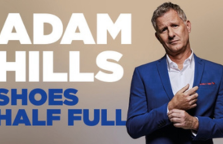 Adam Hills Shoes Half Full