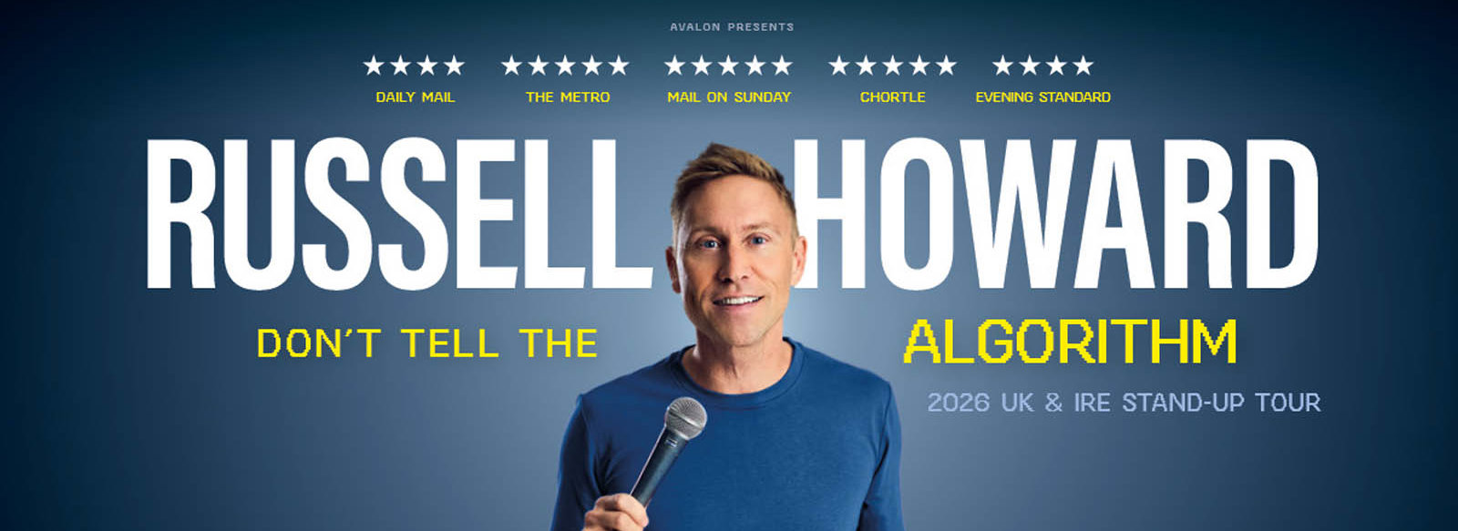 Russell Howard Don't Tell The Algorithm