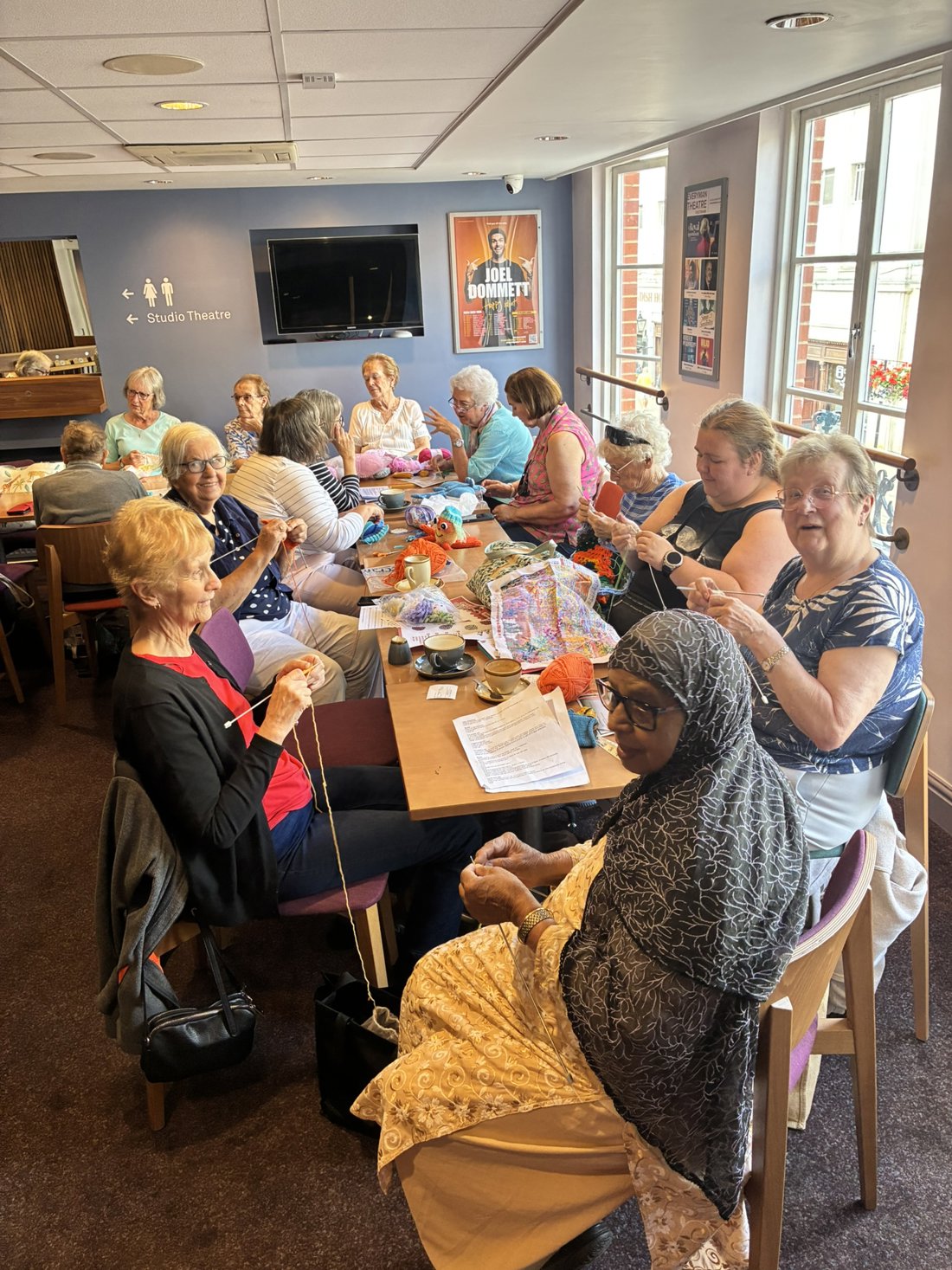 Casting On - our social knitting group