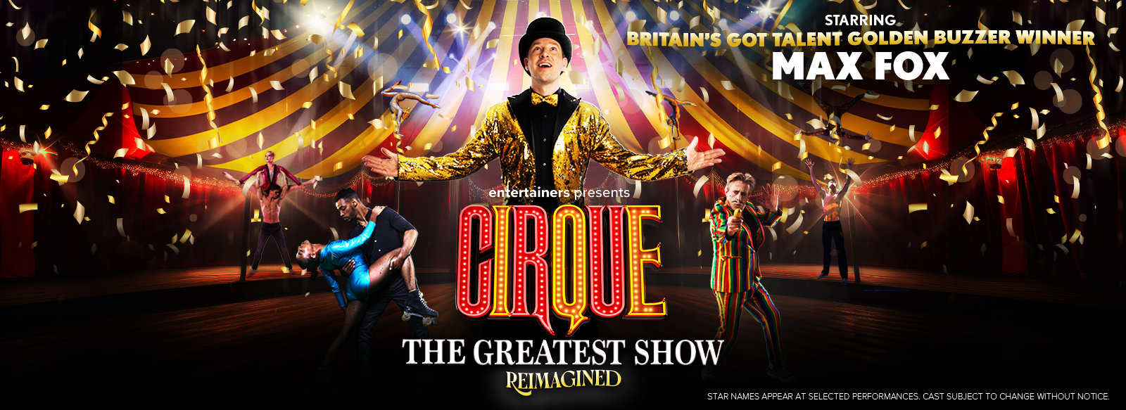 Cirque The Greatest Shows - Reimagined