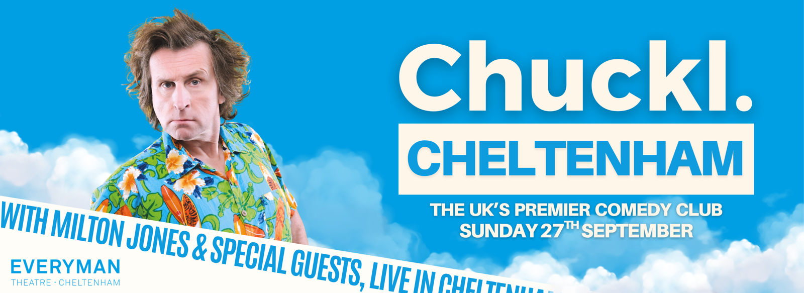 Chuckl Presents Cheltenham XL Comedy Club featuring Milton Jones