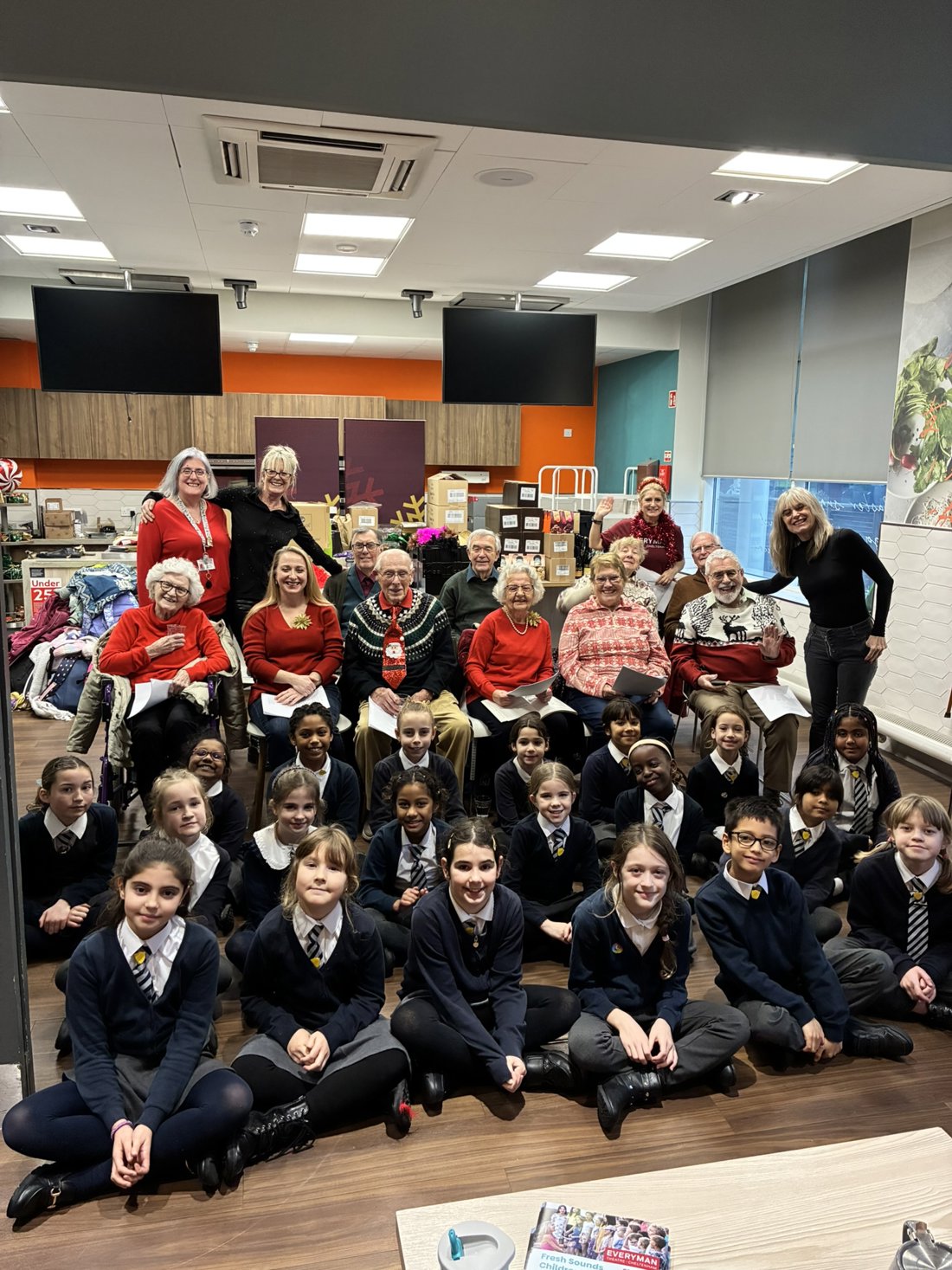 A special Christmas performance with students from St Gregory's