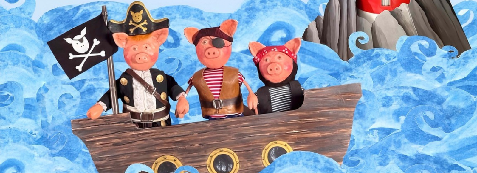 3 Little Pirate Pigs