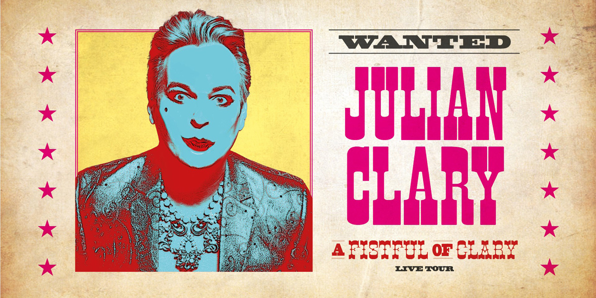 Julian Clary. Fistful of Clary